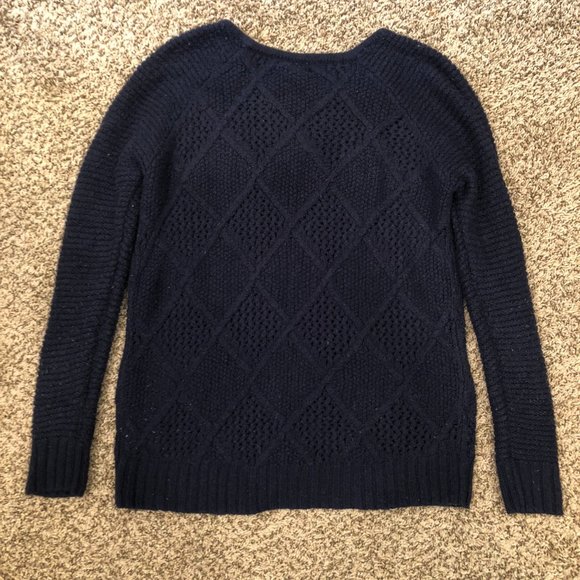 American Eagle navy blue sweater - Picture 2 of 3